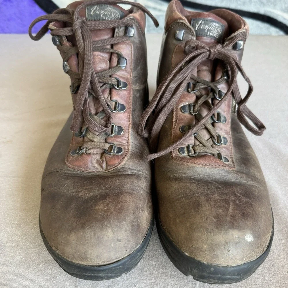 Size 14m - Vasque Sundowner Gore-Tex Men's 7142M Hiking Leather Boots Oxblood